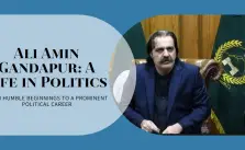 Ali Amin Gandapur Biography